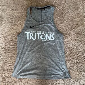 Eckerd College Mike  Gray Women's Tank Top, size medium